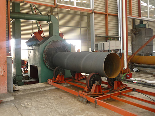 鋼管外壁拋丸機